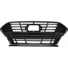 Grille Front Hyundai Sonata 2018-2019 Smoked Black With Chrome With Adaptive Cruise Exclude Sprt , Hy1200217