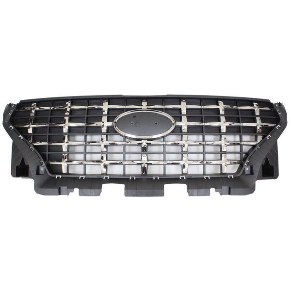 Grille Front Hyundai Venue 2020-2023 With Smoked Chrome Molding , Hy1200247