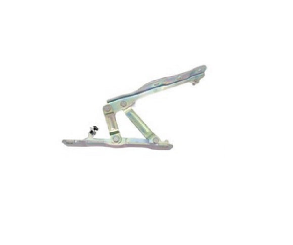 Hood Hinge Driver Side Hyundai Sonata Hybrid 2020-2022 Steel Chrome , Hy1236200