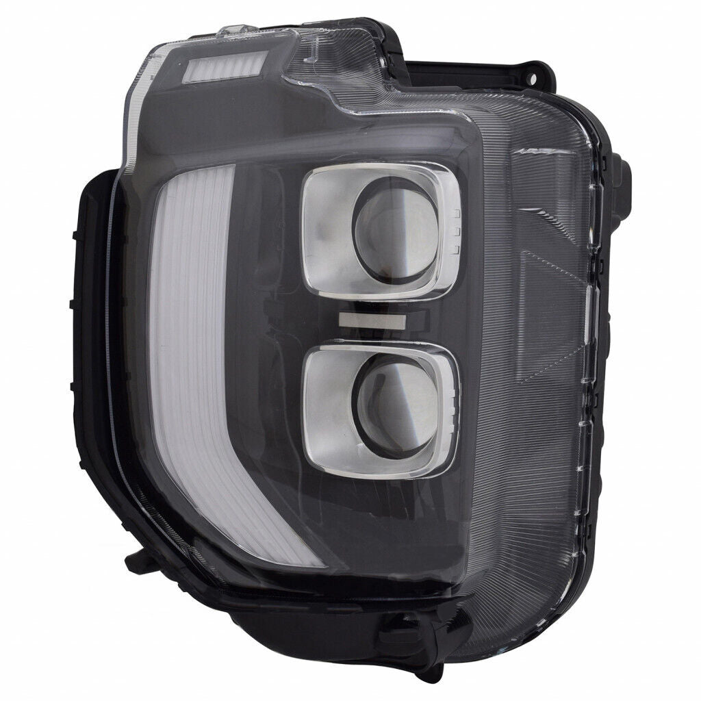 Phare avant gauche halogène sans logo de haute qualité pour Hyundai Palisade 2020, référence Hy2502243 - Hunt Parts