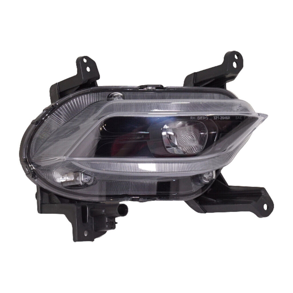 Phare antibrouillard côté passager à DEL haute qualité pour Hyundai Santa Fe 2019-2020, HY2593172