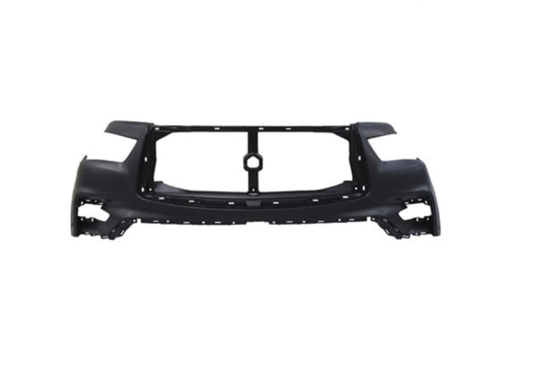 Bumper Front Upper Infiniti Qx80 2018-2023 Primed Ptm Without Head Lamp Washer Capa , In1014100C
