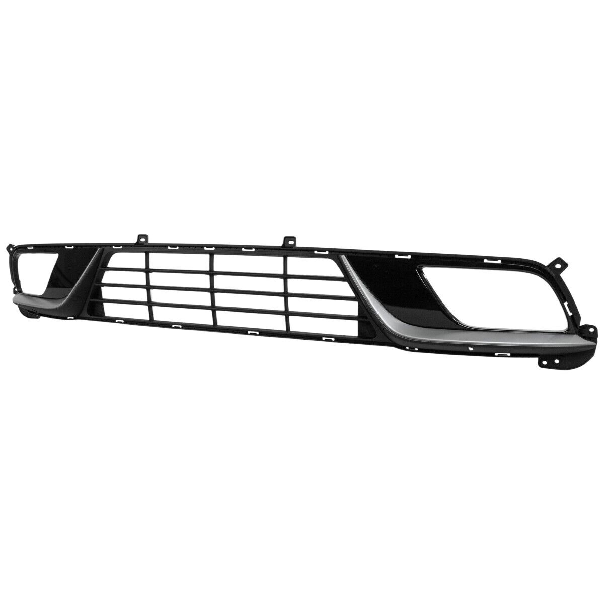 Calandre avant Kia Niro 2017-2019, finition noir brillant/gris, sans régulateur de vitesse adaptatif, compatible avec les feux antibrouillard, référence Ki1036152 - Hunt Parts