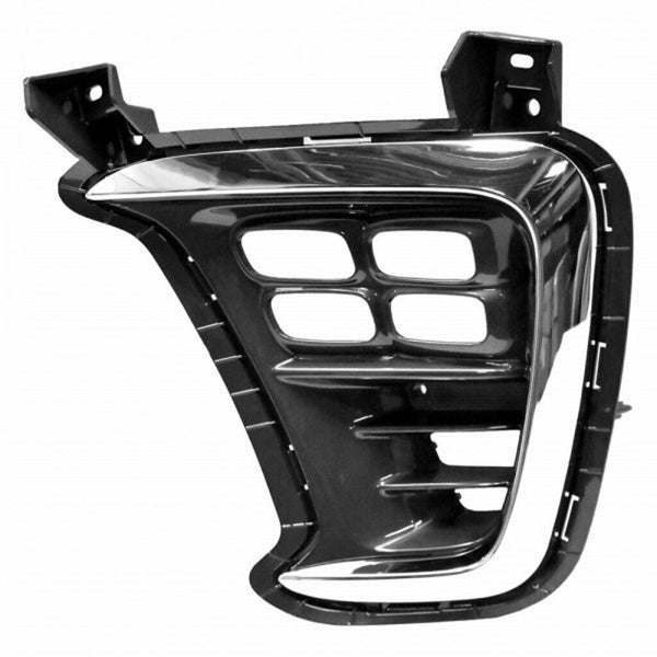 Fog Lamp Bezel Front Driver Side Kia Sorento 2019-2020 Dark Gray With Chrome Modling Use With Led Fogs Sx/Sx Ltd/Ex Models , Ki1038150