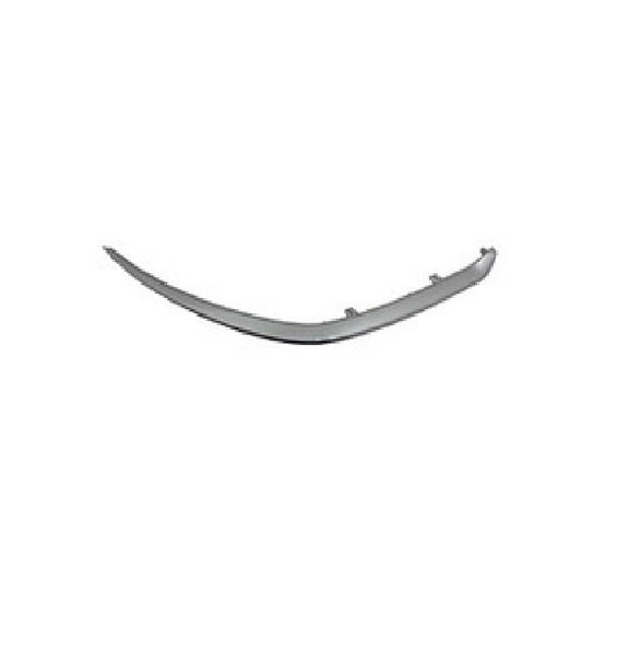 Bumper Molding Front Passenger Side Kia Forte 2022-2023 Ptd Gray , Ki1047110