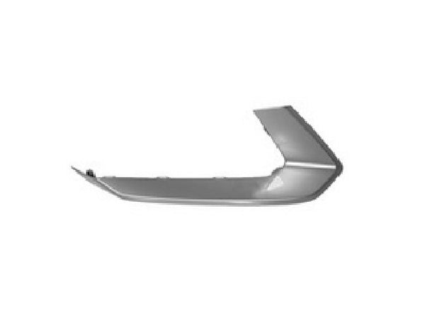 Grille Molding Front Passenger Side Kia Sportage 2023 Ptd Silver , Ki1047112