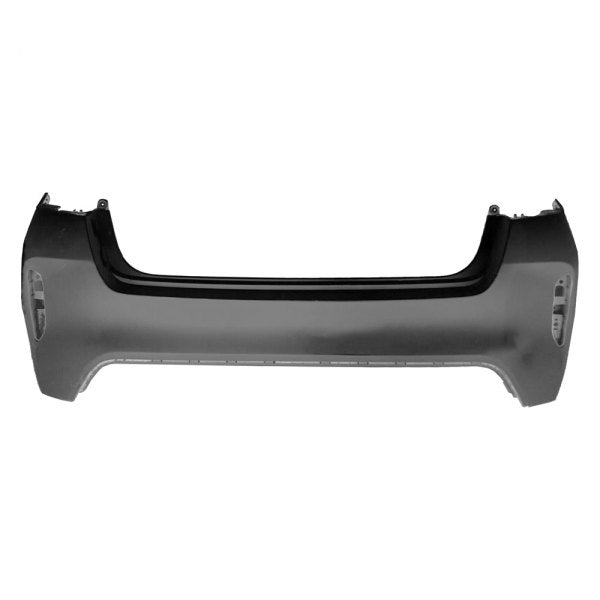 Pare-chocs arrière Kia Optima Hybrid 2017-2019 apprêté Ptm sans capteur d'aide au stationnement, référence KI1100217C - Hunt Parts