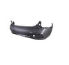 Bumper Rear Kia Seltos 2021-2023 Textured For Lx With Satin Chrome Center Molding Capa , Ki1100230C
