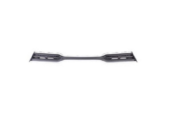 Grille Front Upper Kia Rio Hatchback 2021-2023 Matte Black With Silver Molding , Ki1200237