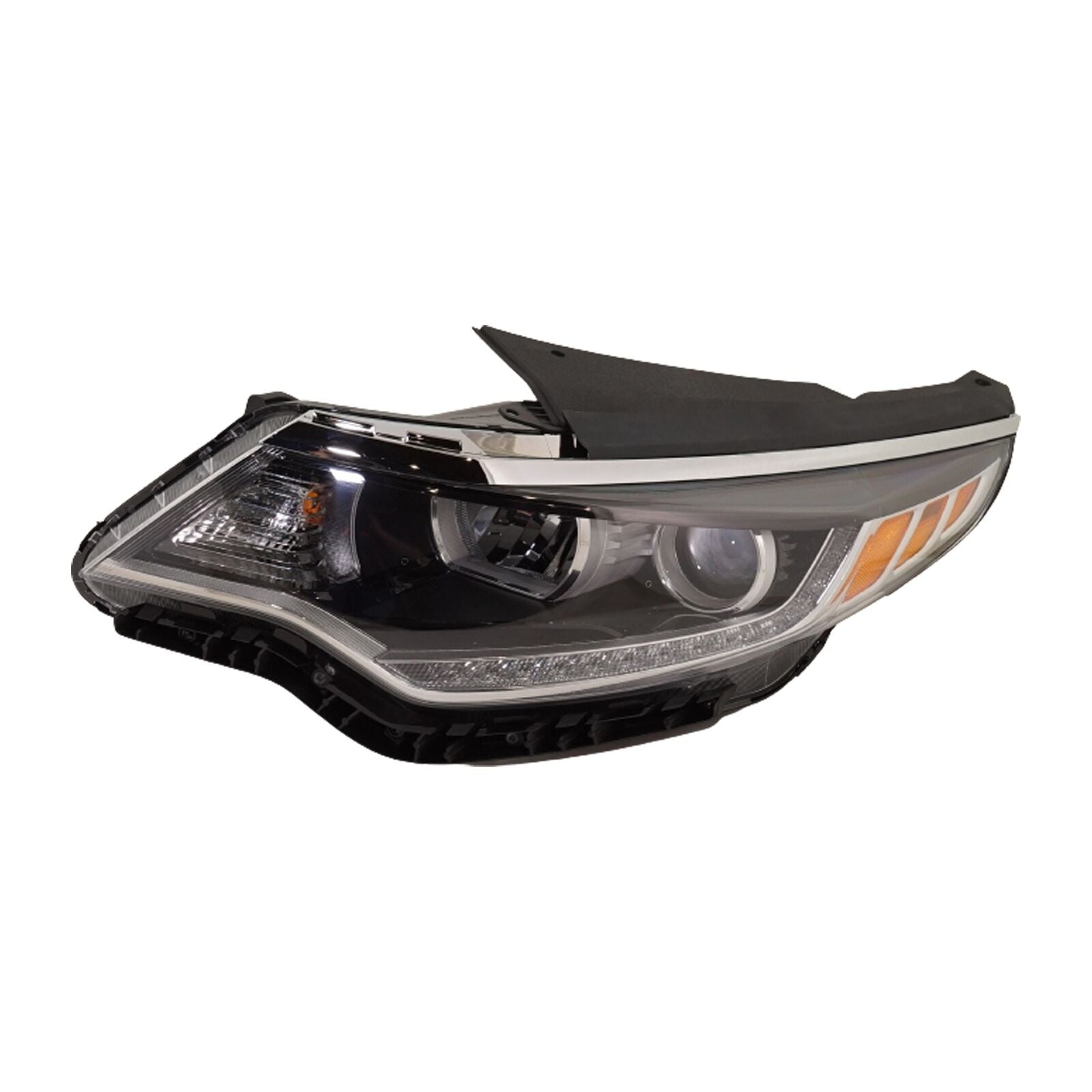 Phare avant gauche (côté conducteur) Kia Magentis 2018 halogène LED avec feux de jour (avant) Om 7/17, KI2502225U - Hunt Parts