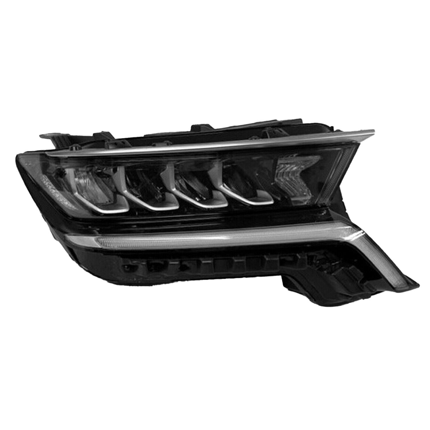 Phare avant supérieur côté passager noir pour Kia Sorento 2021-2023, KI2503252