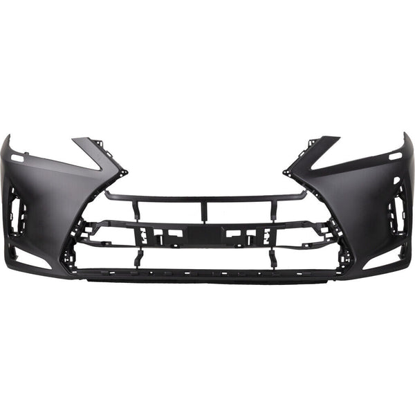 Bumper Front Lexus Rx350 2020-2022 Primed Ptm With Head Lamp Washer Without Park Assist Sensor Canada Built Capa , Lx1000378C