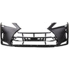 Bumper Front Lexus Rx350 2020-2022 Primed Ptm With Head Lamp Washer Without Park Assist Sensor Canada Built Capa , Lx1000378C