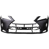 Bumper Front Lexus Rx350 2020-2022 Primed Ptm With Head Lamp Washer/ 2 Park Assist Sensor Canada Built Capa , Lx1000380C