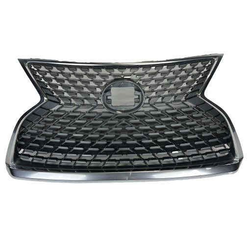 Grille Front Lexus Rx350 2020-2022 Ptd Gray With Chrome Without Park Assist Sensor Canada Built , Lx1200211