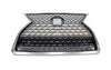 Grille Front Lexus Rx350 2020-2022 Ptd Gray With Chrome Molding With Park Assist Sensor Without Camera Canada Built , Lx1200212