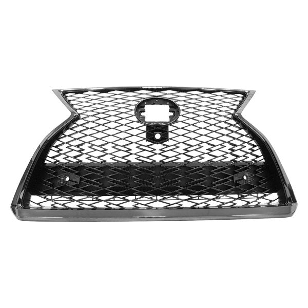 Grille Front Lexus Rx350 2020-2022 Black With Smoked Chrome Molding/Camera/Park Assist Sensor , Lx1200216