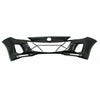 2012-2013 Mazda Mazda 3 Bumper Front Black 2.0/2.5L , MA1000235B