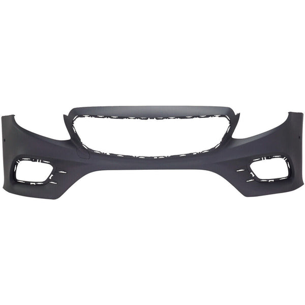 Bumper Front Mercedes E400 2018 Primed Ptm With Tow Hook / Park Assist Sensor / Amg , Mb1000589