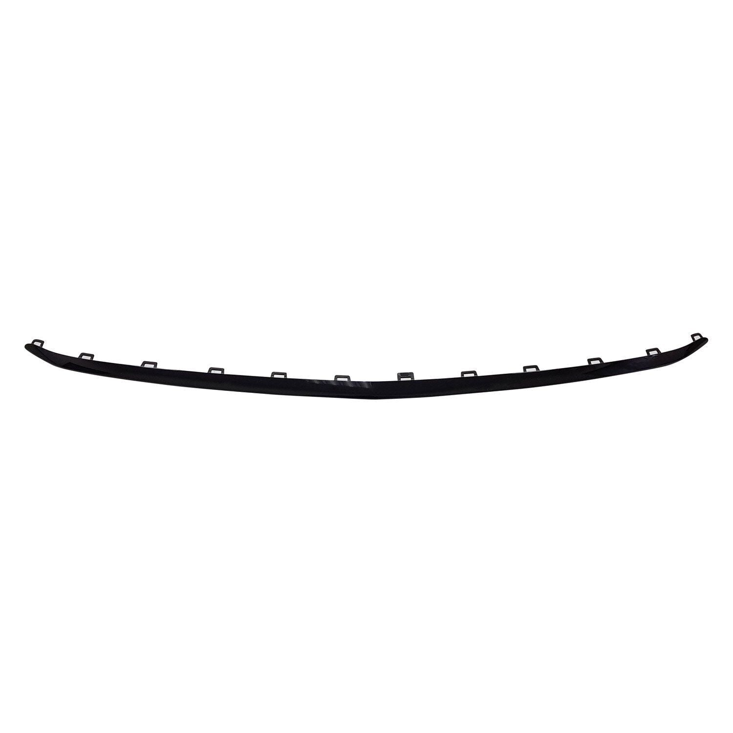 Moulure de pare-chocs avant Mercedes E350 2021-2023 Noir brillant avec logo AMG, MB1044162 - Hunt Parts