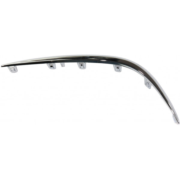 Bumper Molding Front Driver Side Lower Mercedes E300 2017-2019 Chrome , Mb1046148