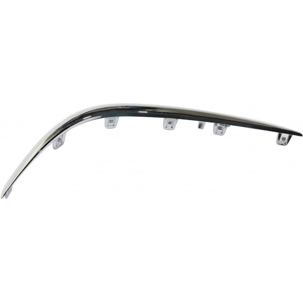 Bumper Molding Front Passenger Side Mercedes E300 2017-2019 Chrome , Mb1047148