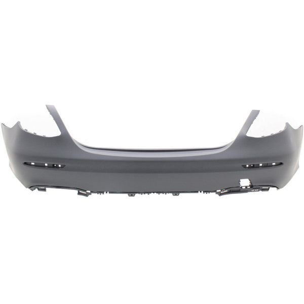 Bumper Rear Mercedes E300 2017-2019 Primed Ptm For Sprt/ Amg Without Molding Grooves/ Active Park Assist , Mb1100401