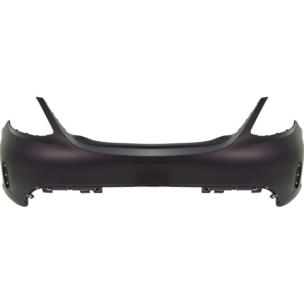 Bumper Rear Mercedes C300 Sedan 2019-2021 Primed Ptm Without Active Park Assist Sensor Capa , Mb1100436C