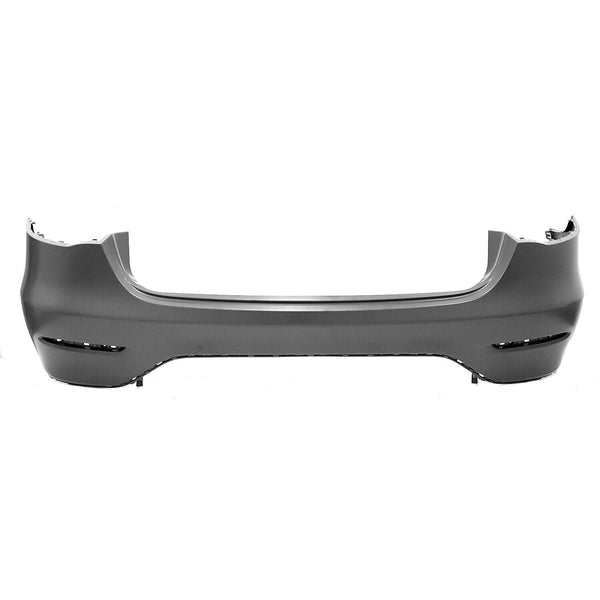 Bumper Rear Mercedes Glc43 Amg 2020-2022 Primed Gray Finish Without Park Assist Sensor , Mb1100454