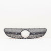 Grille Front Mercedes E400 2018 Black With Chrome Individual Shaped Pattern/Amg Without Camera , Mb1200197