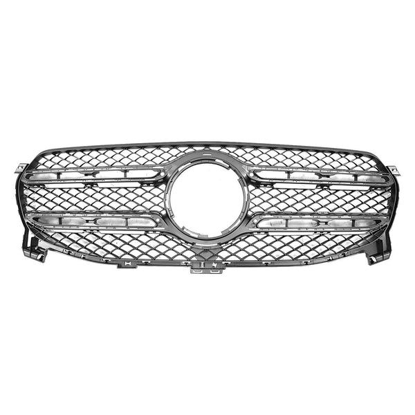 Grille Front Mercedes Gle350 2020-2023 Textured Black With Adaptive Cruise Without Camera/Amg , Mb1200211