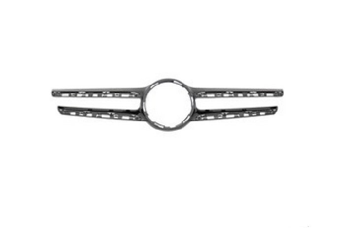 Moulure de calandre avant Mercedes E300 2017-2019 Noir brillant sans caméra, MB1210138 - Hunt Parts