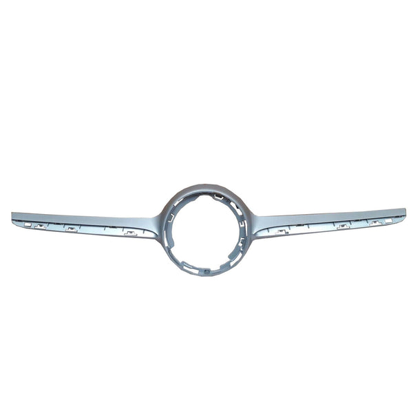 Grille Molding Front Mercedes C300 Coupe 2019-2023 Center Silver Finish Without Camera With Amg , Mb1210140