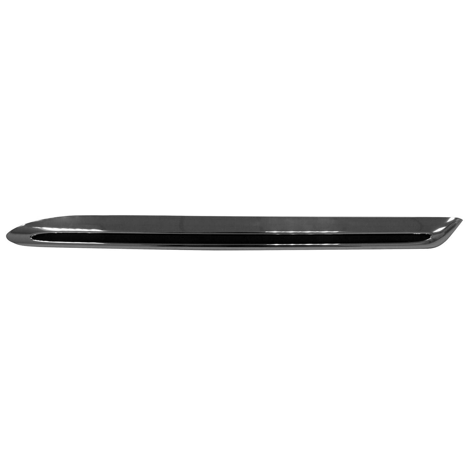 Moulure de calandre côté conducteur Mercedes E300 2017-2019, partie inférieure chromée avec pack sport, MB1214105 - Hunt Parts