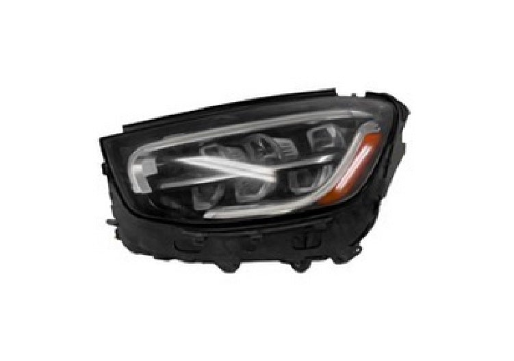 Phare avant gauche à LED sans LED pour Mercedes GLC301 (2020-2023), référence MB2502262