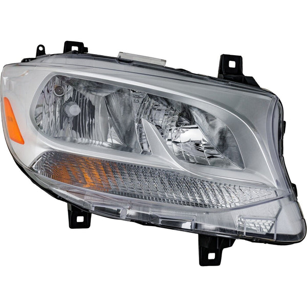 Head Lamp Passenger Side Mercedes Sprinter 2500 2019-2022 Halogen High Quality , Mb2503259