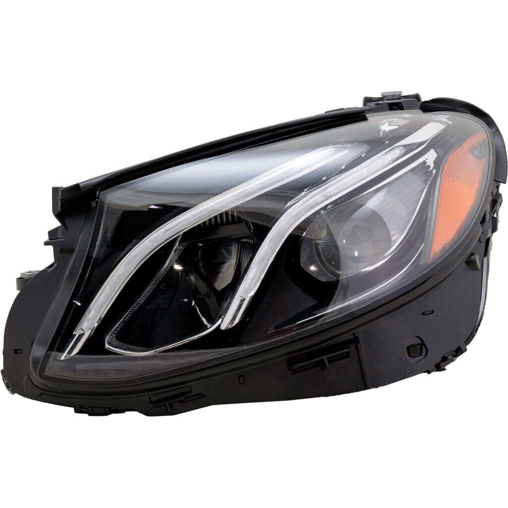 Phare avant gauche (côté conducteur) à LED pour Mercedes E300 (2017-2019) sans logo / Active Body Control haute qualité, MB2518110 - Hunt Parts