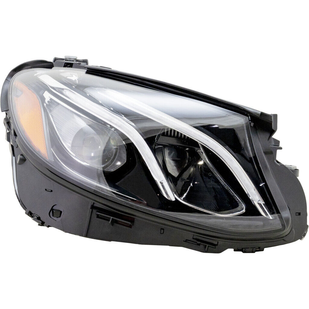 Phare avant côté passager Mercedes E300 2017-2019 à LED sans logo / Active Body Control, MB2519110 - Hunt Parts