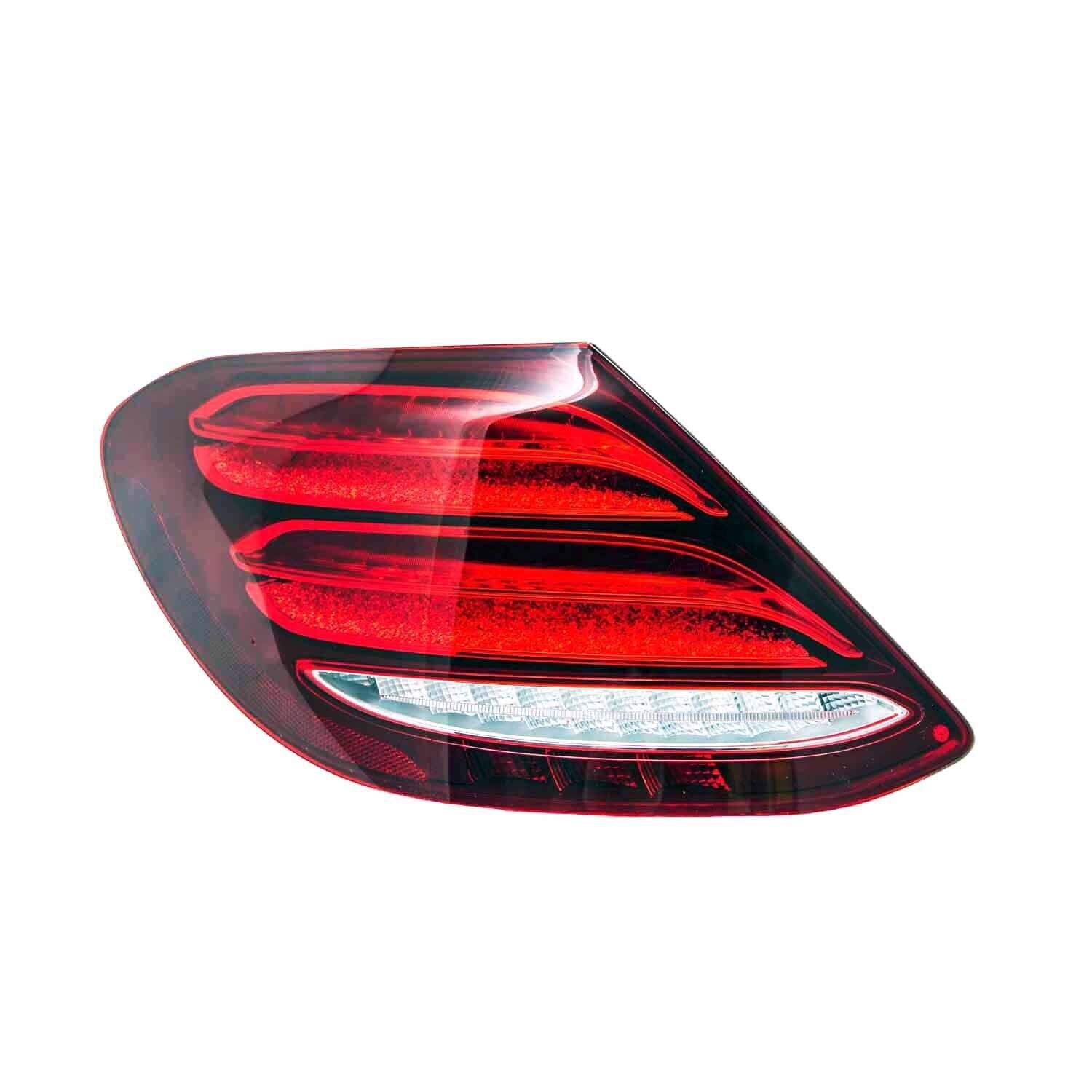 Feu arrière côté conducteur Mercedes E300 2017-2019 à LED sans logo, haute qualité, MB2800154 - Hunt Parts