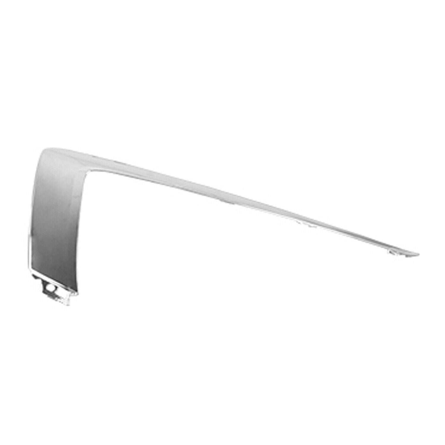 Moulure de pare-chocs avant côté conducteur supérieur chromée pour Mitsubishi Eclipse Cross 2018-2020, référence Mi1046110 - Hunt Parts