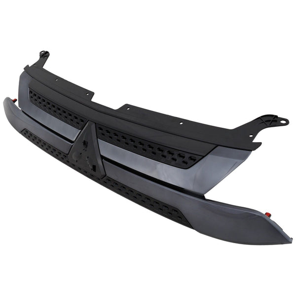 Grille Front Mitsubishi Outlander 2019-2020 Black Dark Chrome
