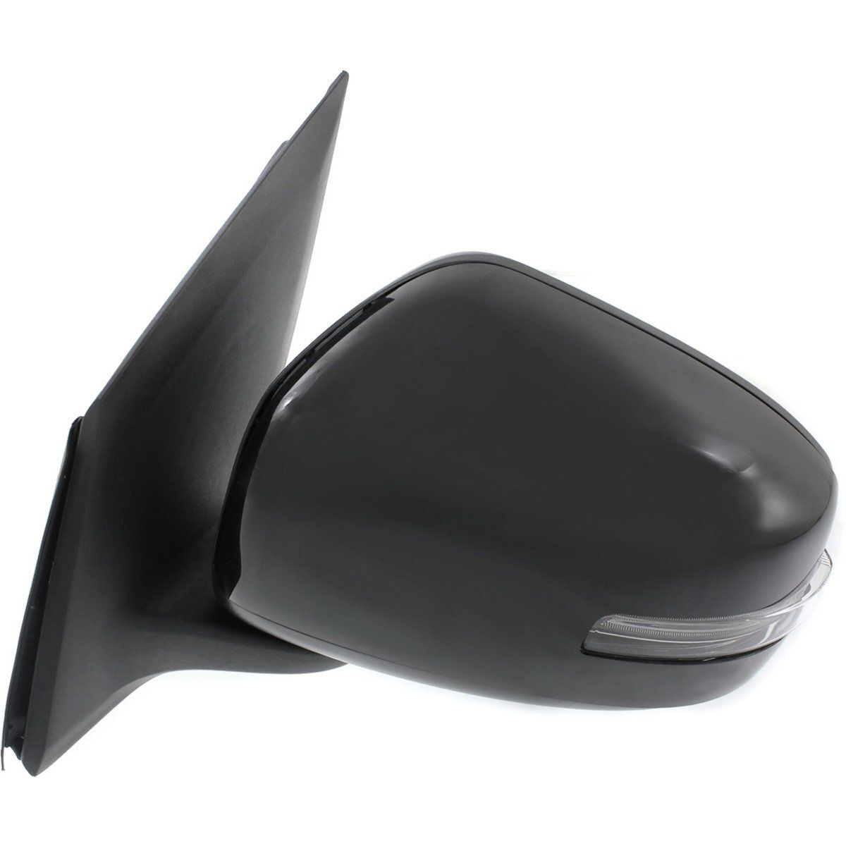 Rétroviseur extérieur côté conducteur pour Mitsubishi Mirage Hatchback 2014-2022, électrique avec clignotant et rabattable manuellement, référence Mi1320148 - Hunt Parts