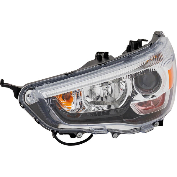Head Lamp Driver Side Mitsubishi Outlander Sport 2011-2019 Hid Capa