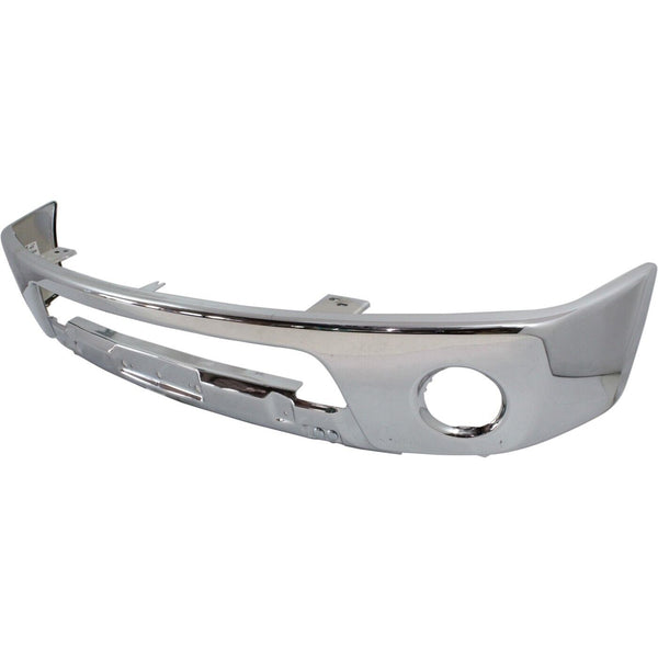 2005-2021 Nissan Frontier Bumper Face Bar Front Chrome With , NI1002143C