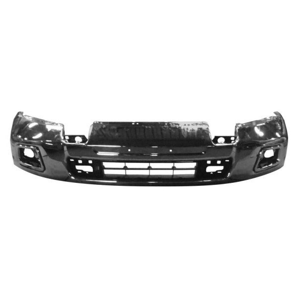 Bumper Face Bar Front Nissan Titan Xd 2016-2019 Chrome With Sesnsor , Ni1002151