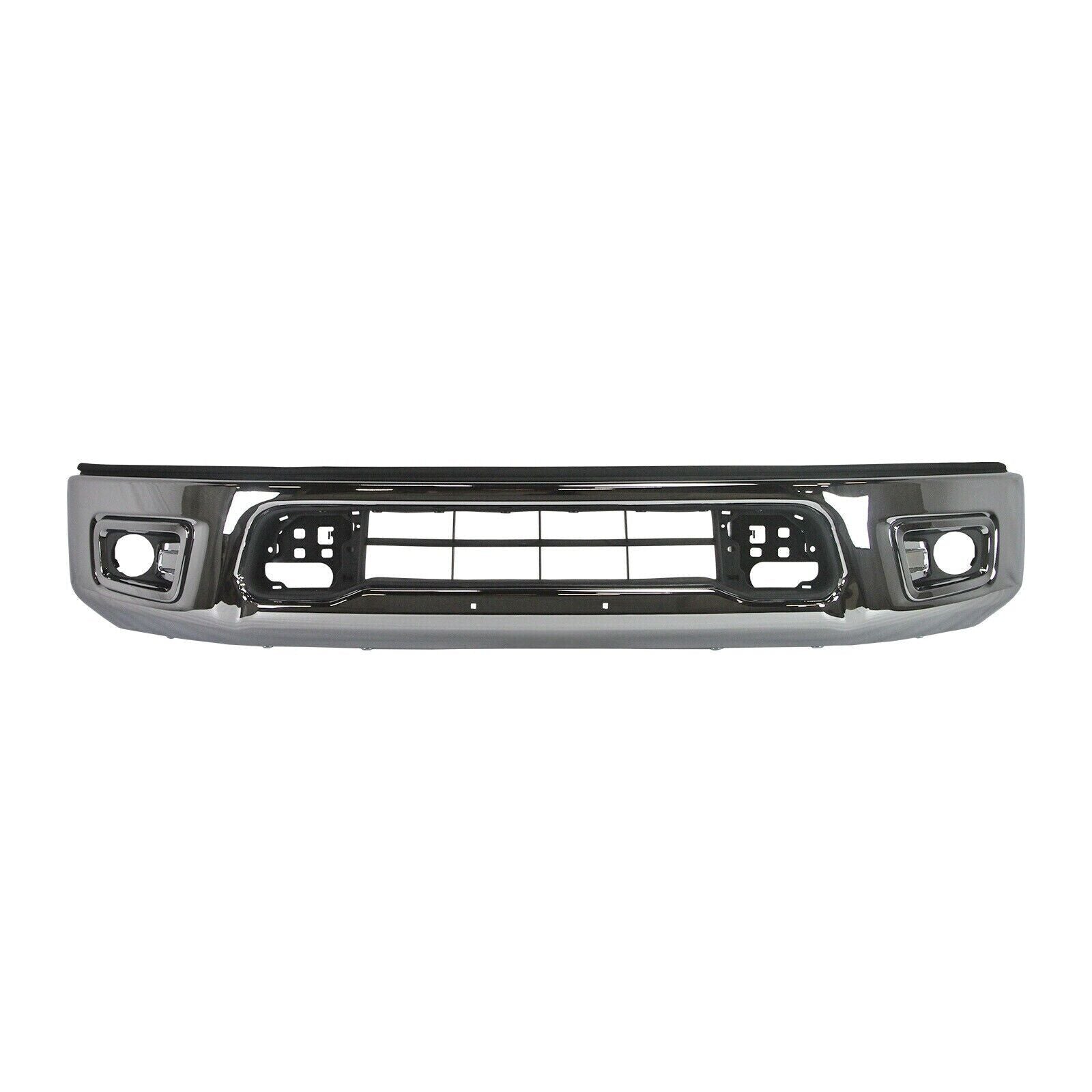 Pare-chocs avant Nissan Titan 2017-2019, enjoliveurs de feux antibrouillard chromés brillants avec capteur, NI1002154 - Hunt Parts