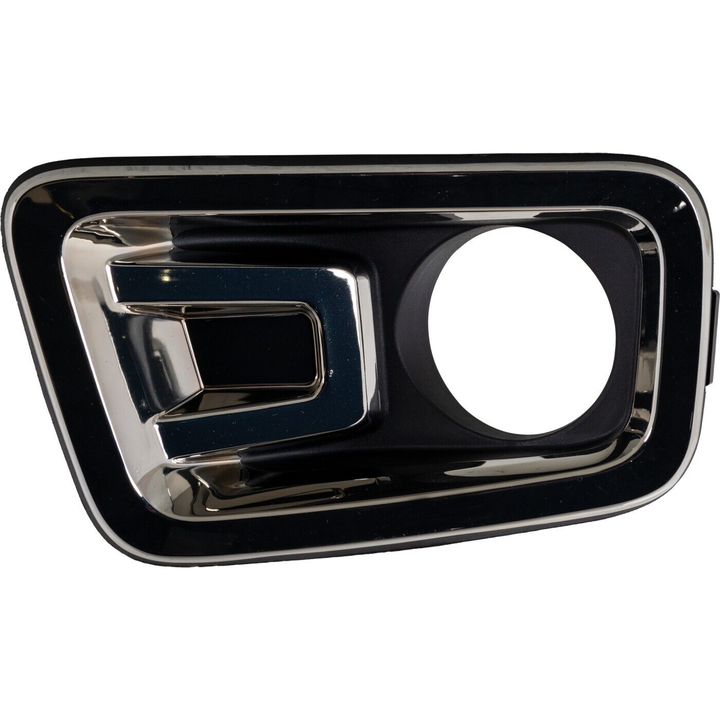 Enjoliveur de feu antibrouillard avant côté conducteur pour Nissan Titan XD 2016-2019, finition chromée fumée noire texturée, NI1038170 - Hunt Parts