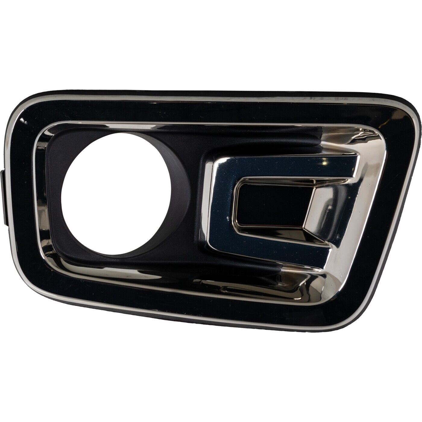 Enjoliveur de feu antibrouillard avant droit pour Nissan Titan XD 2016-2019, finition chromée fumée noire texturée, NI1039170 - Hunt Parts