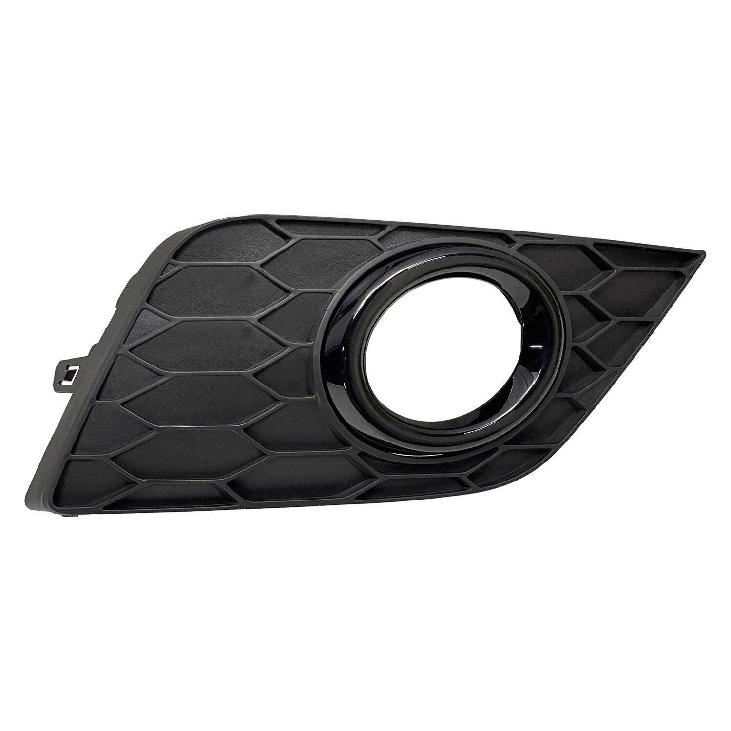 Enjoliveur de feu antibrouillard avant côté passager pour Nissan Sentra 2018-2019, noir brillant, NI1039188 - Hunt Parts
