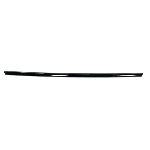 Bumper Moulding Front Center Nissan Murano 2022-2023 Ptd Gloss Black , Ni1044124